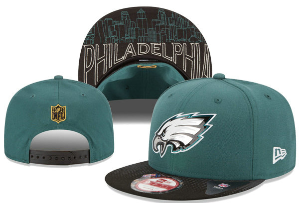 Philadelphia Eagles Snapback Green Hat XDF 0620